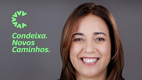 Cartaz de candidatura de Liliana Pimentel a Condeixa-a-Nova.