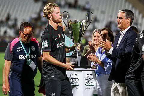 Hjulmand marcou o golo da vitória e levantou a taça