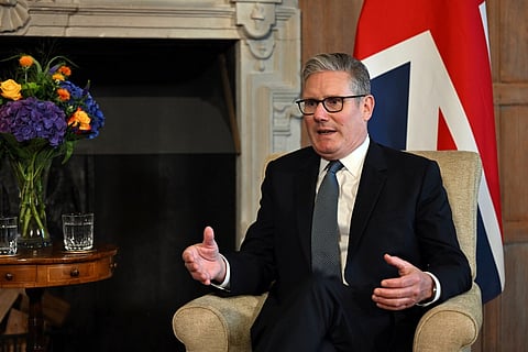O primeiro-ministro britânico, Keir Starmer