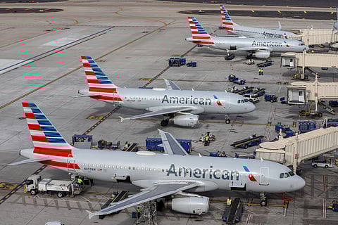 Lucros da American Airlines caem 95% no terceiro trimestre para 10,3 milhões
