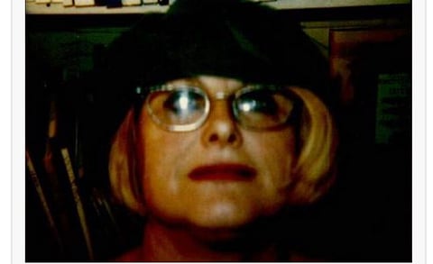 Maria José Palla, em auto-retrato