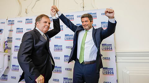 Bruno Mascarenhas é o candidato do Chega à Câmara de Lisboa.