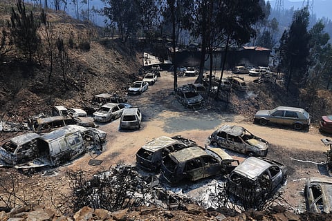 O incêndio em Arouca, que já chegou à vila bem como a Castelo de Paiva, é um dos que mais preocupação tem gerado nas autoridades.
