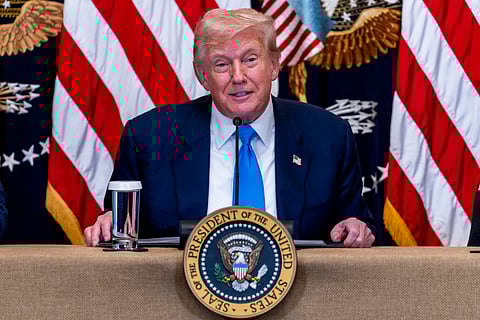 Donald Trump está em guerra aberta com vários países, usando as tarifas como trunfo