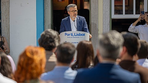 Carlos Moedas procura ser eleito para um segundo mandato à frente da Câmara de Lisboa.