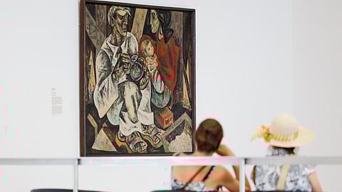 Pintura 'Almoço do Trolha' (1946-1950), da coleção Manuel de Brito, considerada a obra mais icónica do neorrealismo português. 