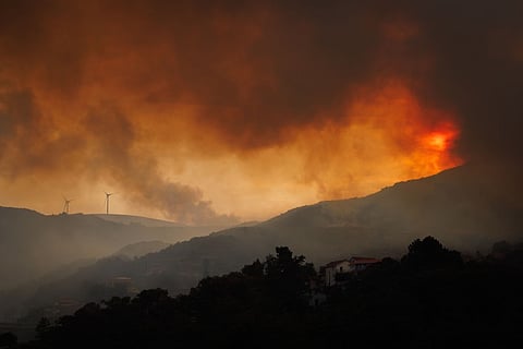 Governo vai adquirir dois kits de combate a fogos para aviões C-130. 3000 hectares de área ardida no Alvão