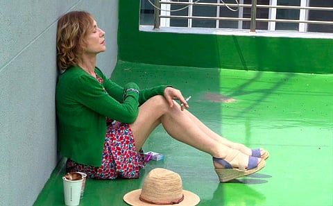 Isabelle Huppert em tom coreano 