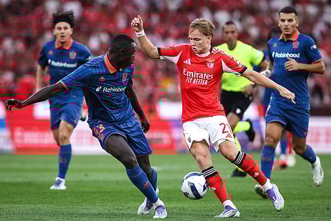 Benfica repete vitória sobre o Nice (2-0) e marca encontro com Mourinho no playoff de acesso à Champions 