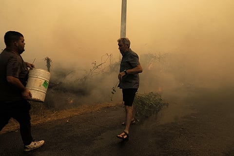 Incêndios não dão trégua em Espanha.