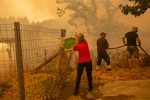 Incêndios em Espanha.