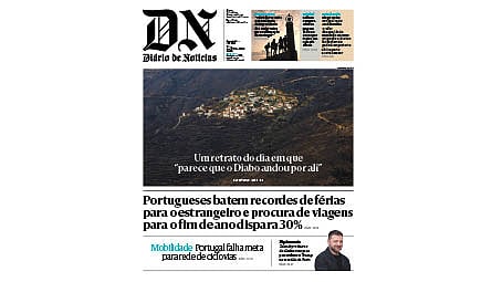 Leia aqui o DN desta segunda-feira, 18 de agosto