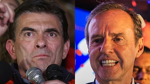 O senador Rodrigo Paz Pereira e o ex-presidente Jorge ‘Tuto’ Quiroga, ambos da oposição, passaram à segunda volta.