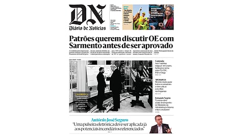 Os títulos do DN desta terça-feira