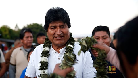 Impedido de concorrer, Evo Morales apelou ao voto nulo.