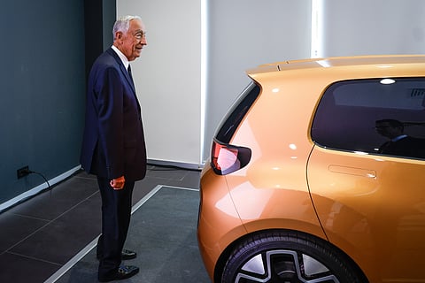 Marcelo Rebelo de Sousa, o Presidente da República. Palmela, 19 de agosto de 2025.