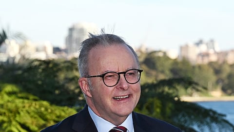 O primeiro-ministro australiano, Anthony Albanese.