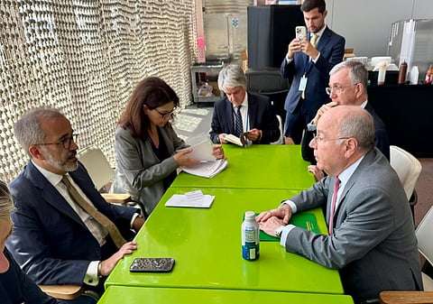 Um encontro entre ministros foi realizado em Brasília.