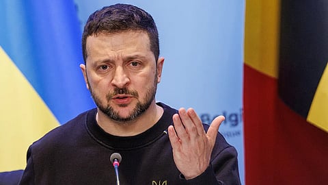 Presidente ucraniano, Volodymyr Zelensky
