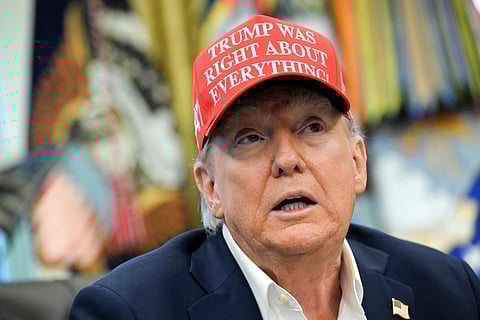Donald Trump, presidente dos EUA.