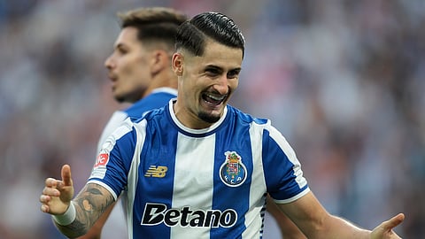 Borja Saiz foi autor de dois golos, aos 20 e aos 67 minutos.