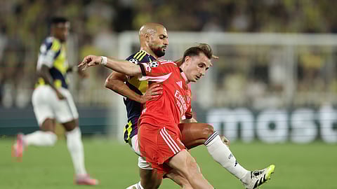 Benfica e Fenerbahçe jogam na quarta-feira a segunda mão do playoff de acesso à fase de liga da Champions.
