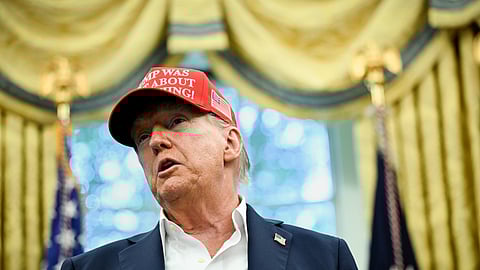 Trump diz que ainda não foram discutidas garantias de segurança à Ucrânia