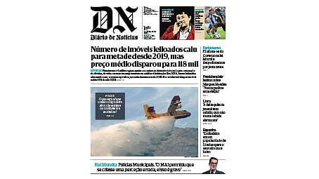 Leia aqui o DN desta terça-feira, 26 de agosto