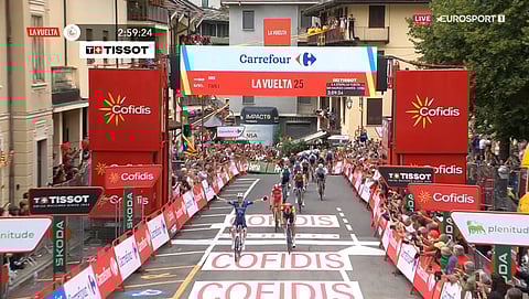David Gaudu vence 3.ª etapa da Volta a Espanha, Vingegaard continua líder