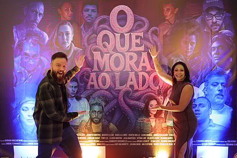 James e Bábara, diretores do filme.