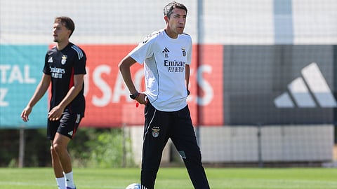 Bruno Lage, treinador do Benfica