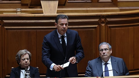 Luís Montenegro fala dos incêndios.