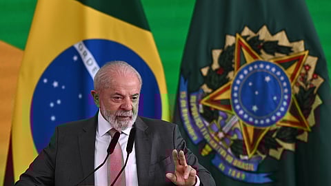 O Presidente do Brasil, Lula da Silva