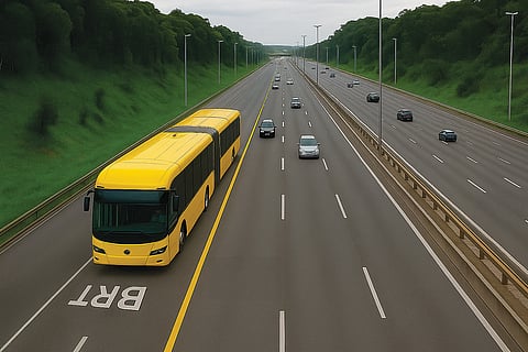O projeto para um corredor exclusivo para autocarros elétricos de alta capacidade, na A5, promete oferecer uma alternativa real ao carro.