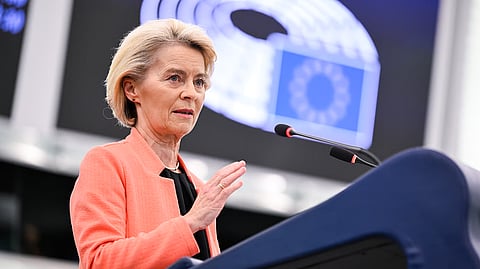 Von der Leyen falou com Trump e Zelensky sobre transformar país em "porco-espinho de ferro"