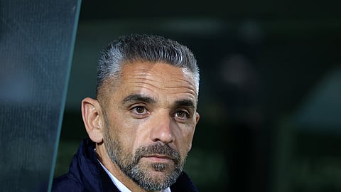 Rui Borges, treinador do Sporting. 