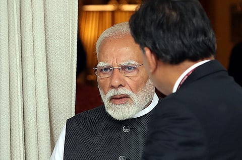 Narendra Modi, primeiro-ministro indiano. 