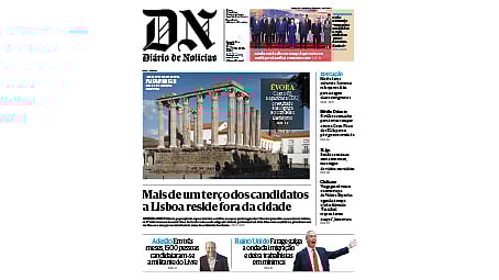 Leia aqui o DN desta segunda-feira, 1 de setembro