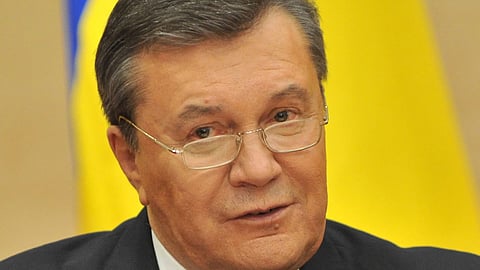 Viktor Yanukovych em 2014.