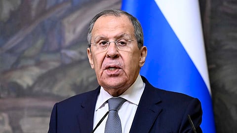 Sergei Lavrov, ministro dos Negócios Estrangeiros da Rússia