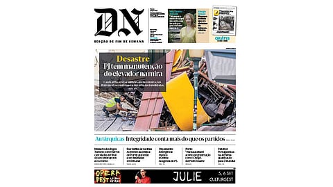 Os títulos do DN desta sexta-feira