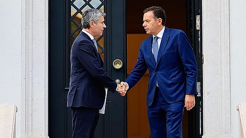 José Luís Carneiro voltou a reunir-se com Luís Montenegro.