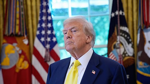 O presidente norte-americano, Donald Trump