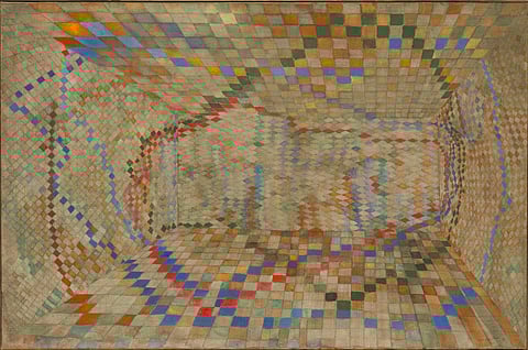 'La Chambre à carreaux', 1935. 

