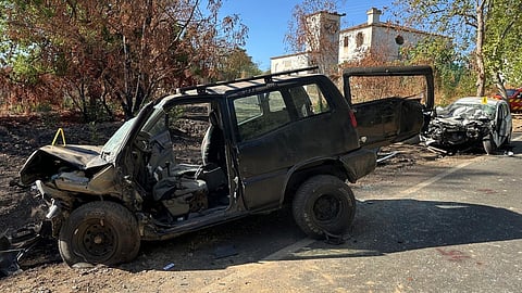 Seis feridos graves em colisão no concelho de Elvas