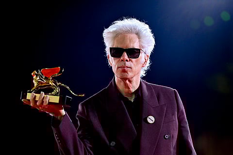Jim Jarmusch e o seu Leão de Ouro.