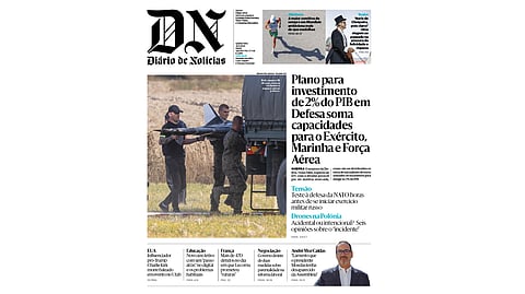 Leia aqui o DN desta quinta-feira 11 de setembro