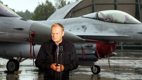 O governo de Donald Tusk solicitou o reforço de meios de defesa aérea aos aliados.
