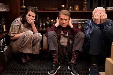 Mabel, Oliver e Charles: sempre prontos para investigar.