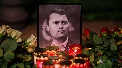 Vigília em Berlim por Charlie Kirk.